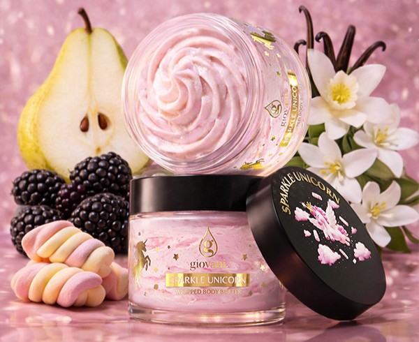 SPARKLE UNICORN body butter – intensive care for dry skin