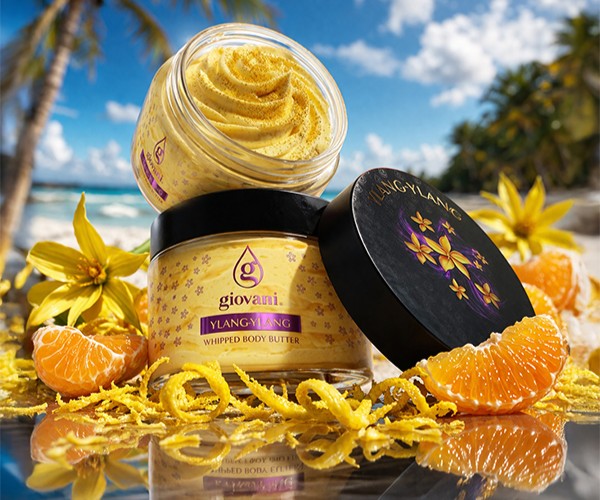 YLANG-YLANG body butter – intensive care for dry skin