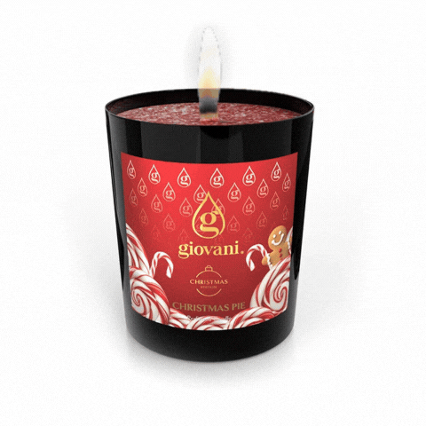 Perfumed candle with wooden wick CHRISTMAS PIE
