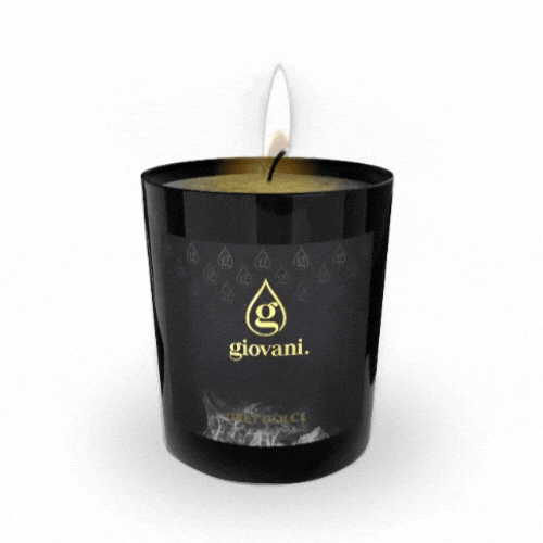 Perfumed candle with cotton wick GREY DOLCE