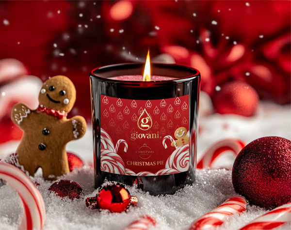 Limited Scented candle CHRISTMAS PIE