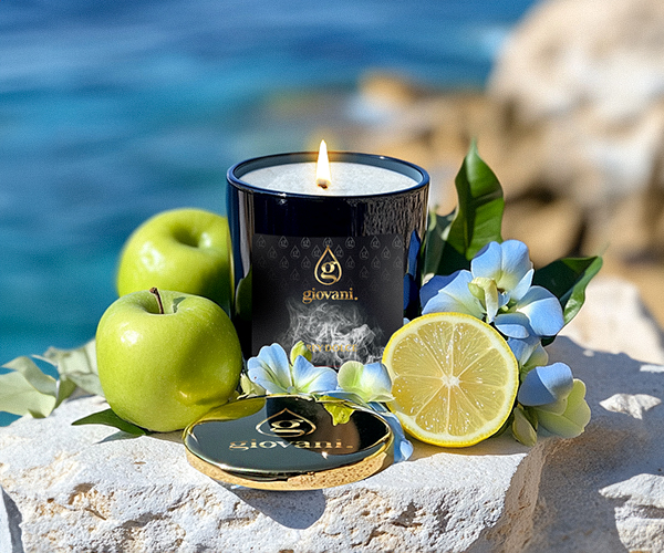 Stylish Scented Candle for Home Giovani GREY DOLCE