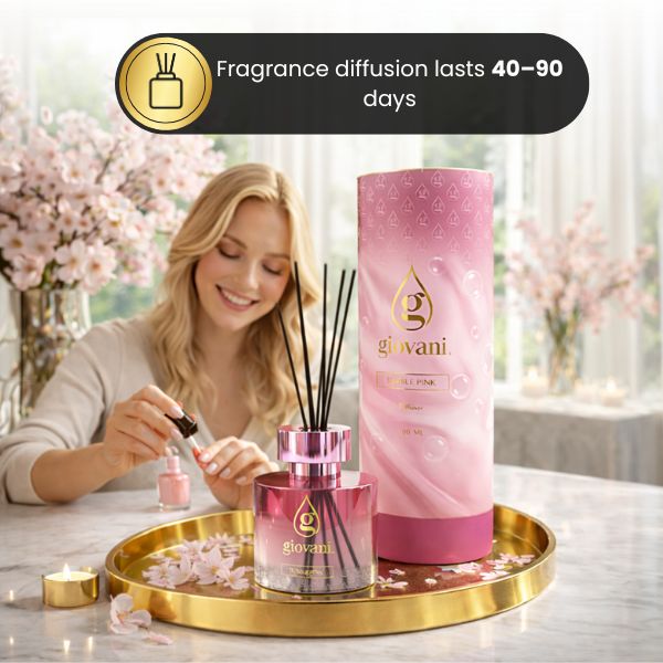 premium reed diffuser BUBBLE PINK
