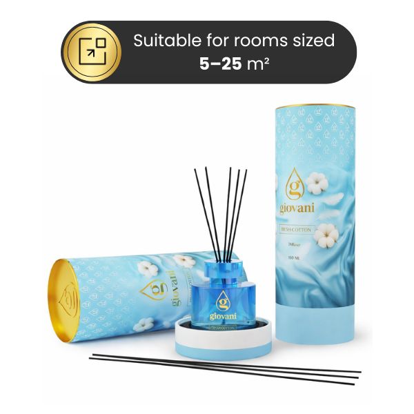 home scent reed diffuser FRESH COTTON