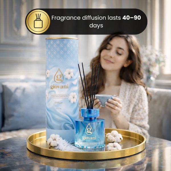 premium reed diffuser FRESH COTTON