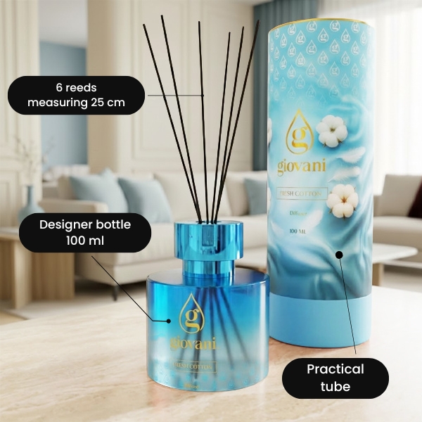 aroma reed diffuser FRESH COTTON