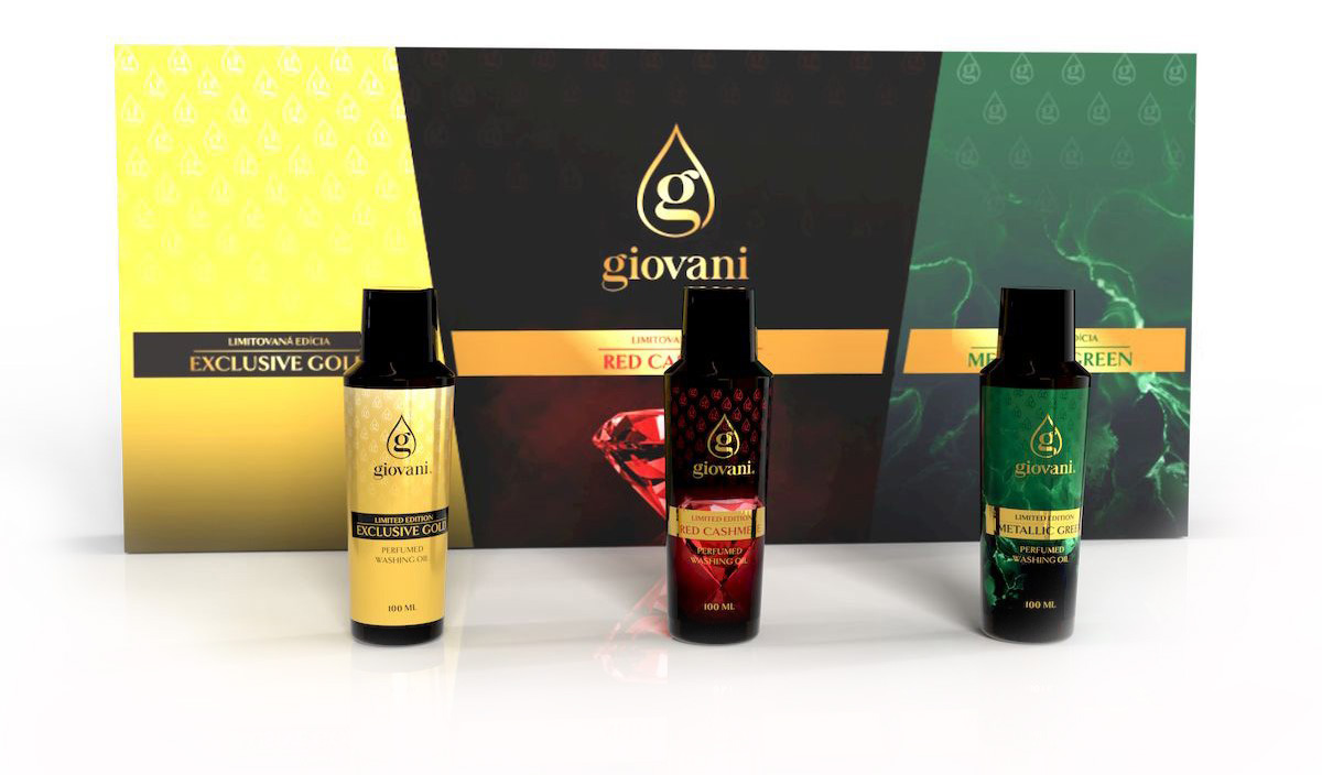 Limited Edition Giovani Laundry Perfumes in a Gift box
