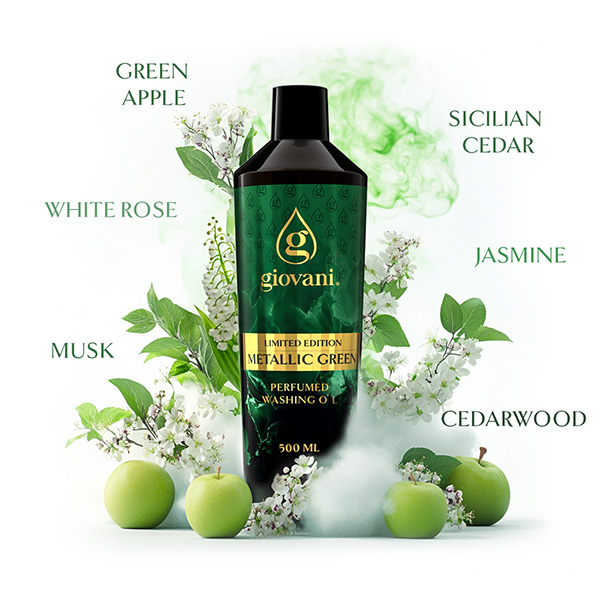Ingredients of the fragrance METALLIC GREEN