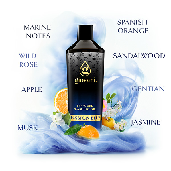 Ingredients of the fragrance PASSION BLUE 