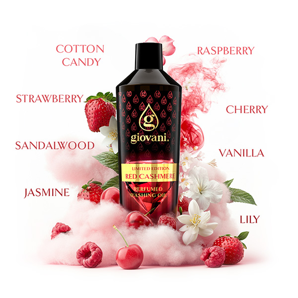 Ingredients of the fragrance RED CASHMERE