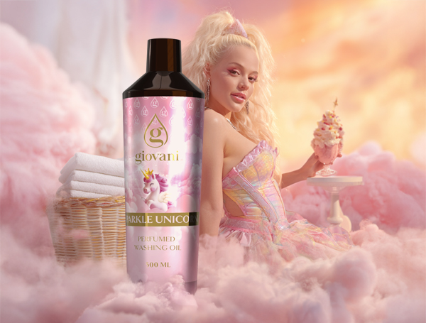 Softener with SPARKLE UNICORN scent