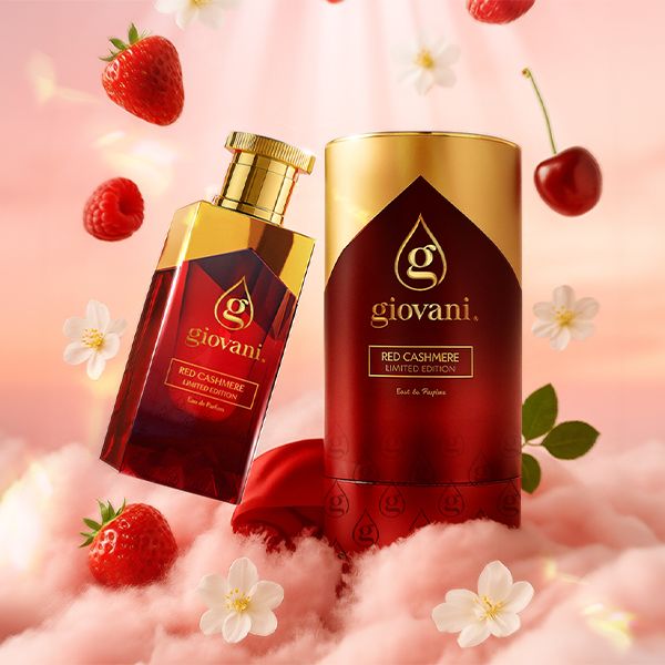 Giovani RED CASHMERE - Luxurious perfume