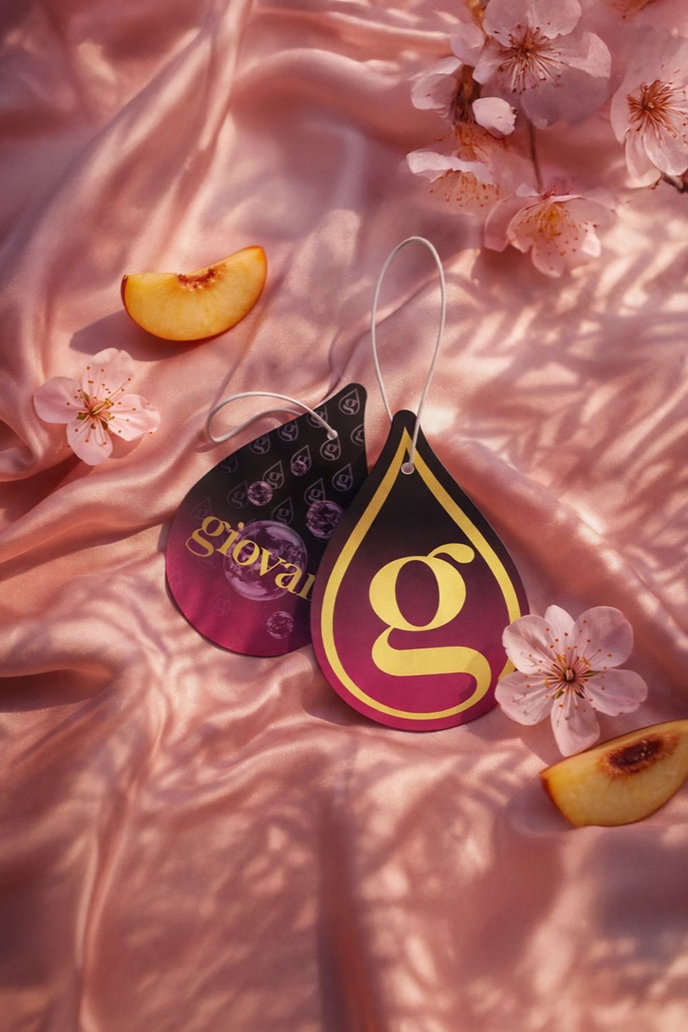 Perfumed tag Giovani BUBBLE PINK