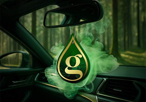 Giovani METALLIC GREEN Car air freshener