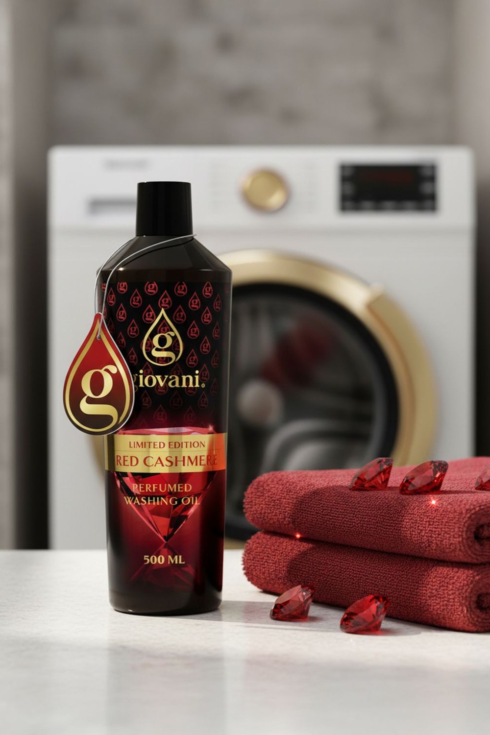 Aromatic tag RED CASHMERE by Giovani