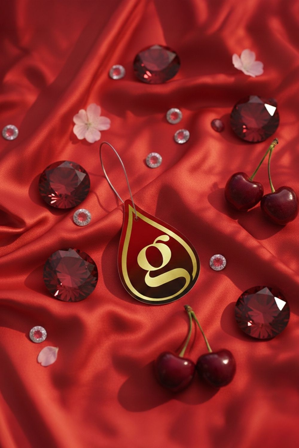 Perfumed tag Giovani RED CASHMERE