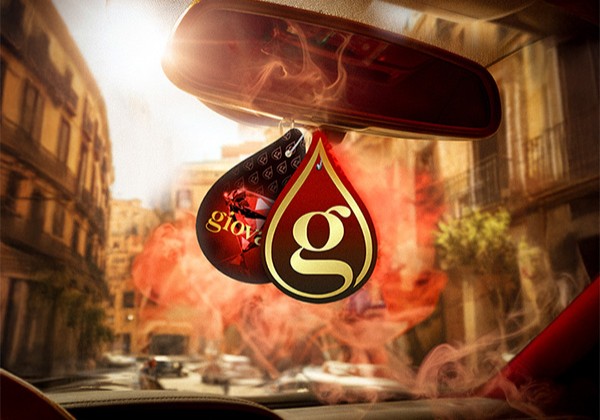 Giovani RED CASHMERE Car air freshener