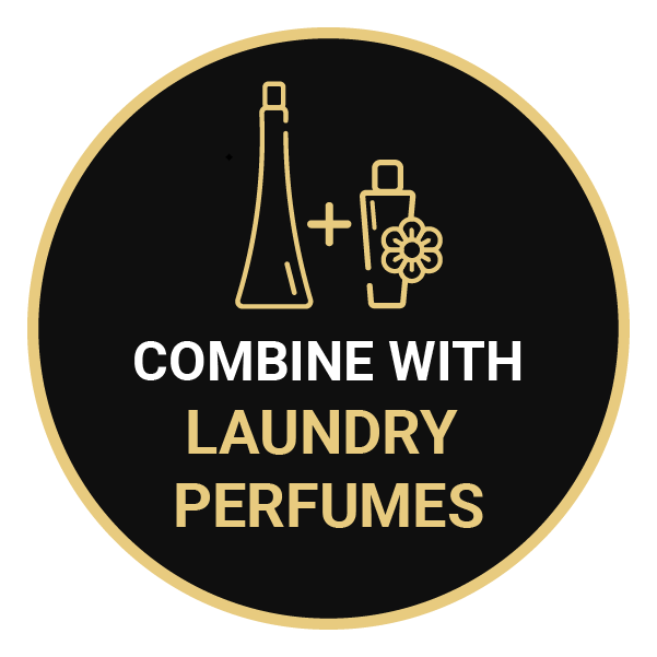 Combine with laundry perfumes