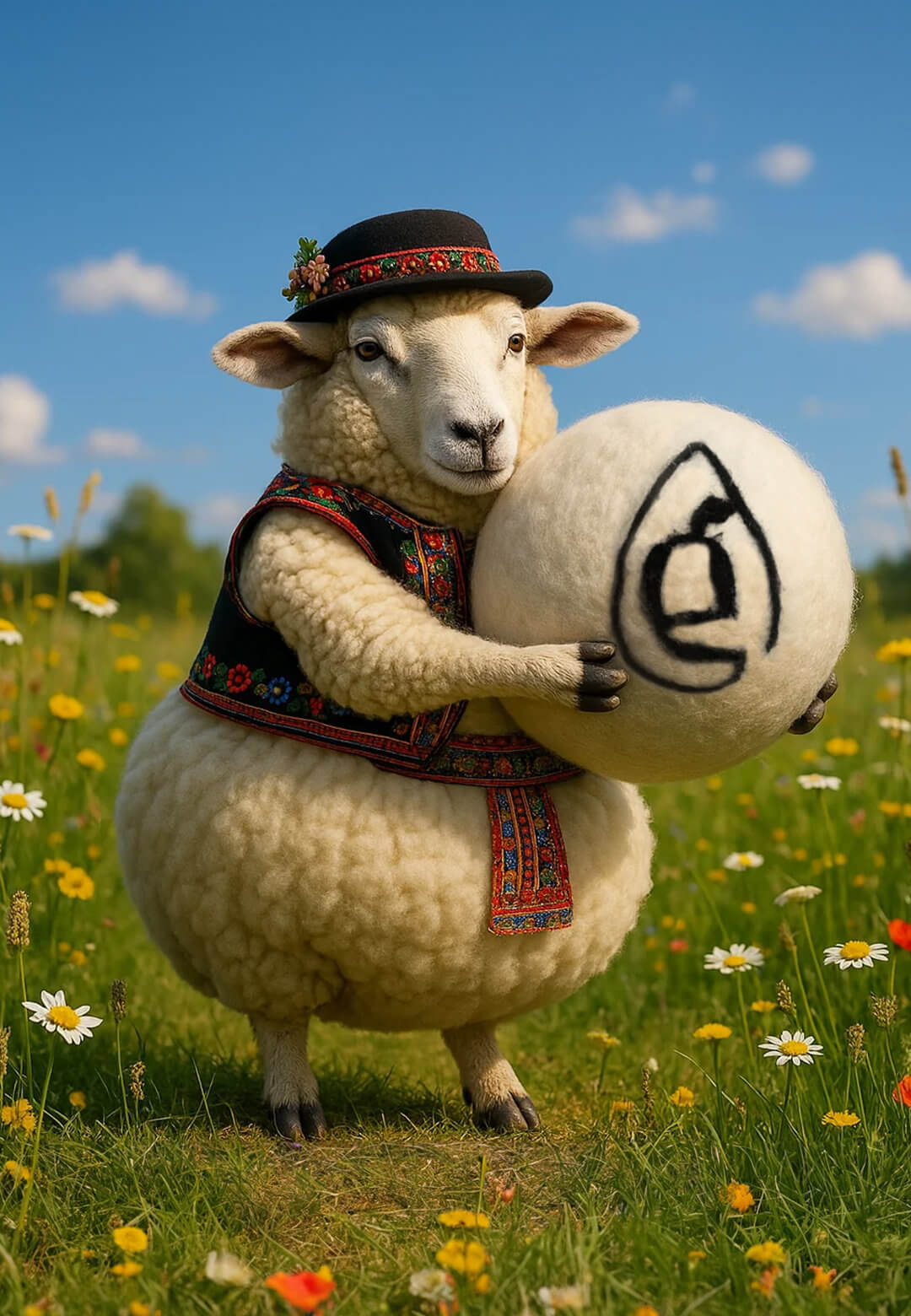 Giovani Sheep Wool Balls