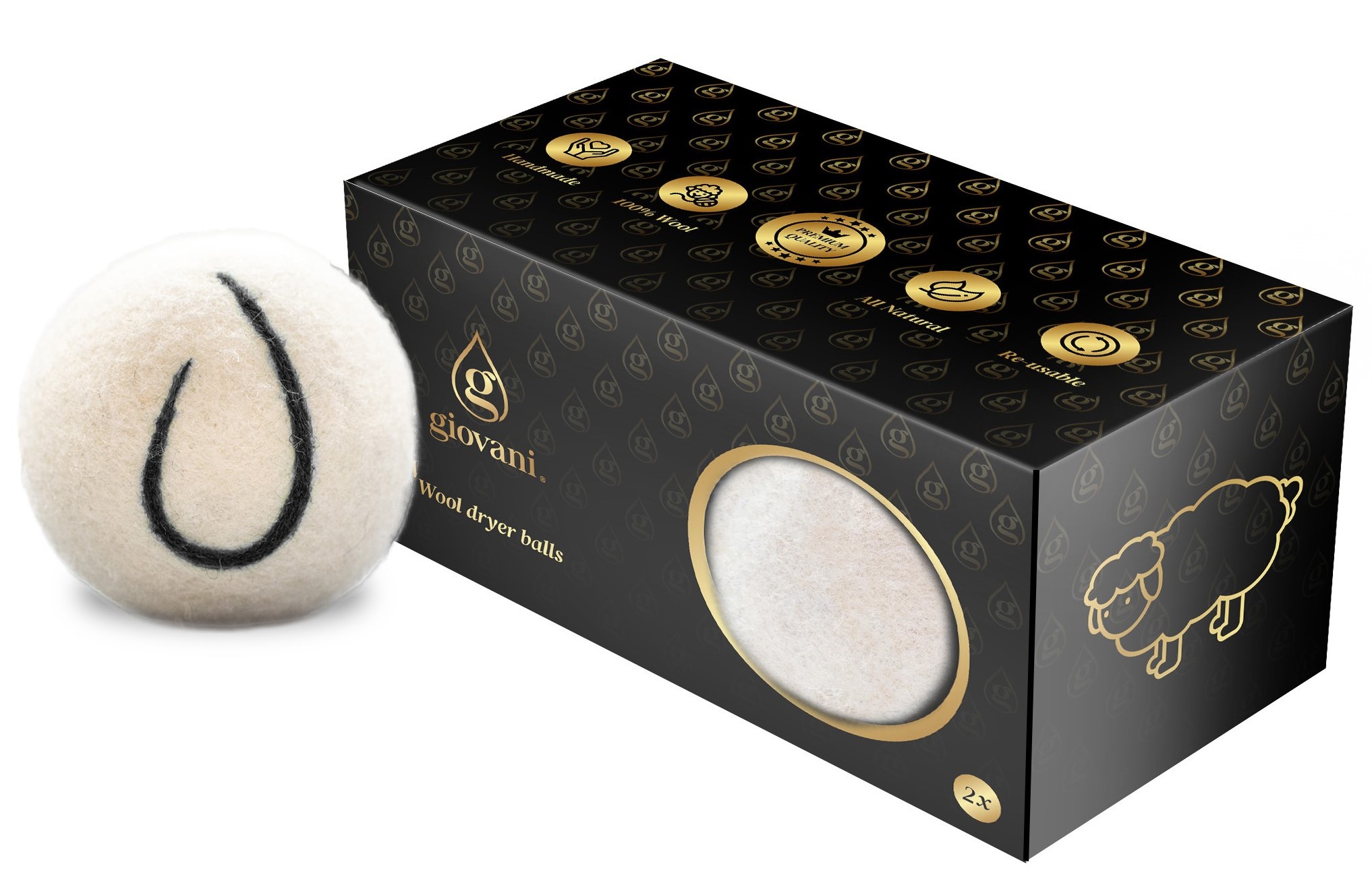 Eco-Friendly Wool Drying Balls
