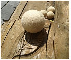Vegan Wool dryer balls Natural Fabric Softener Balls